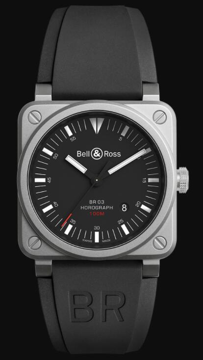 Bell & Ross BR 03-92 HOROGRAPH BR0392-HOR-BLC/SRB Replica Watch